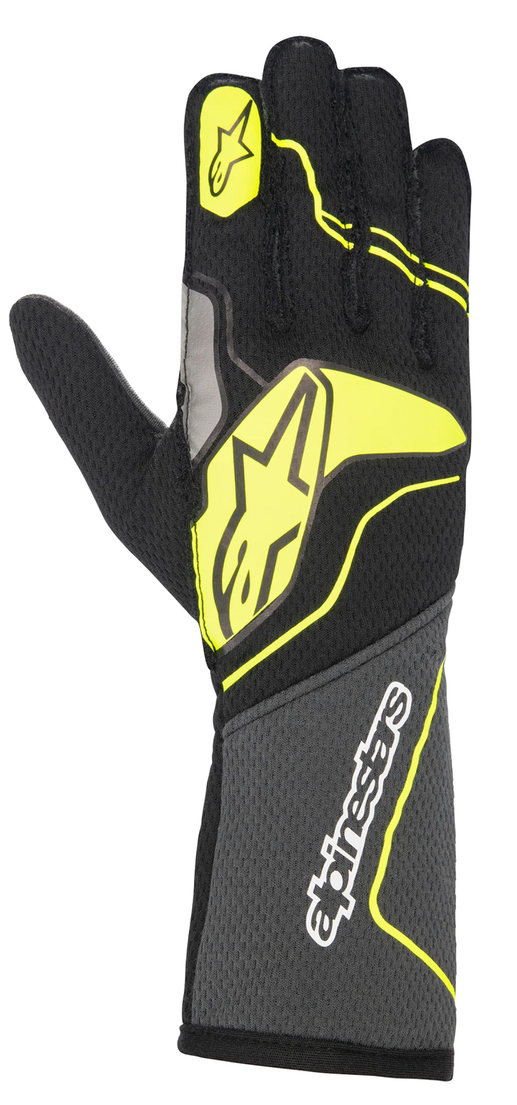 Alpinestars Tech-1 ZX v3 Nomex Gloves Black / Yellow Image