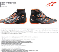 Thumbnail for Alpinestars_Tech-1_KZ_V2_Kart_Racing_Shoes-Sale__Image