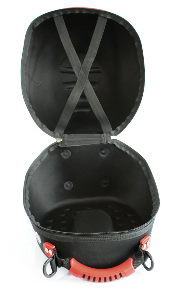 Bell HP7 EVO III 8860-2018 Carbon Fiber Helmet bag Open  Image