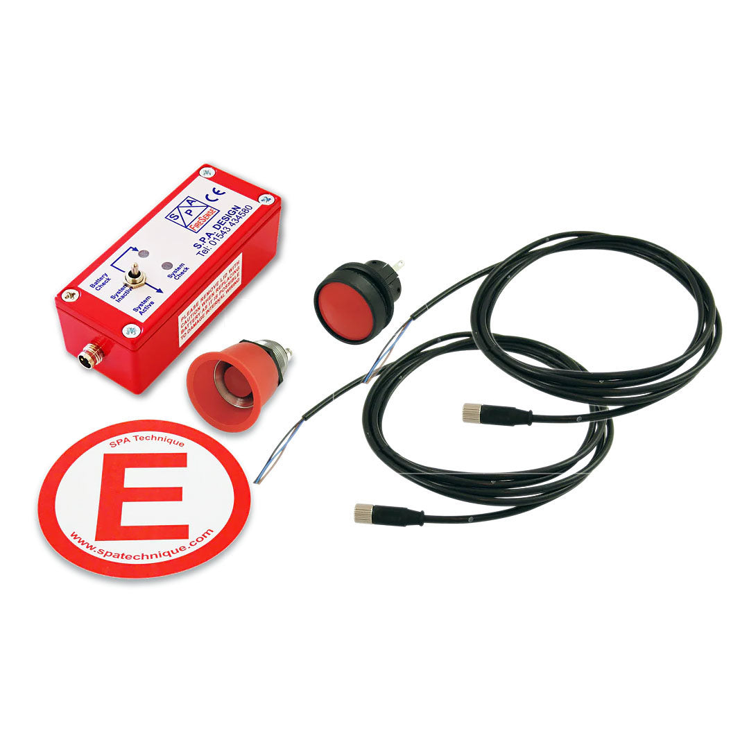 Spa Extreme Novec SFI Fire System 10lb - 3-Way Firing Head