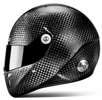 Thumbnail for High-Resolution Sparco Carbon Fiber Racing Helmet - Side View Image Explore every detail with this high-resolution side view image of the Sparco Prime RF-10 8860 Supercarbon Helmet, highlighting its advanced features.
