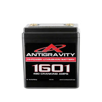 Thumbnail for Antigravity AG-1601 lithium motorsports battery front view on white background