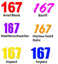 Thumbnail for Complete Single Color Vinyl Number Package