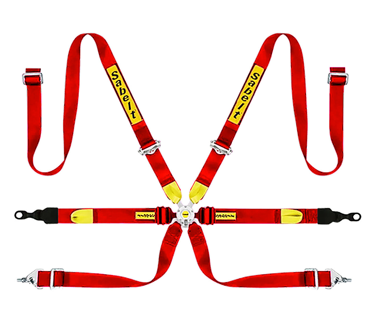 Sabelt Enduro Silver Series Porsche GT2/GT3/GT4 6 Point Racing Harness