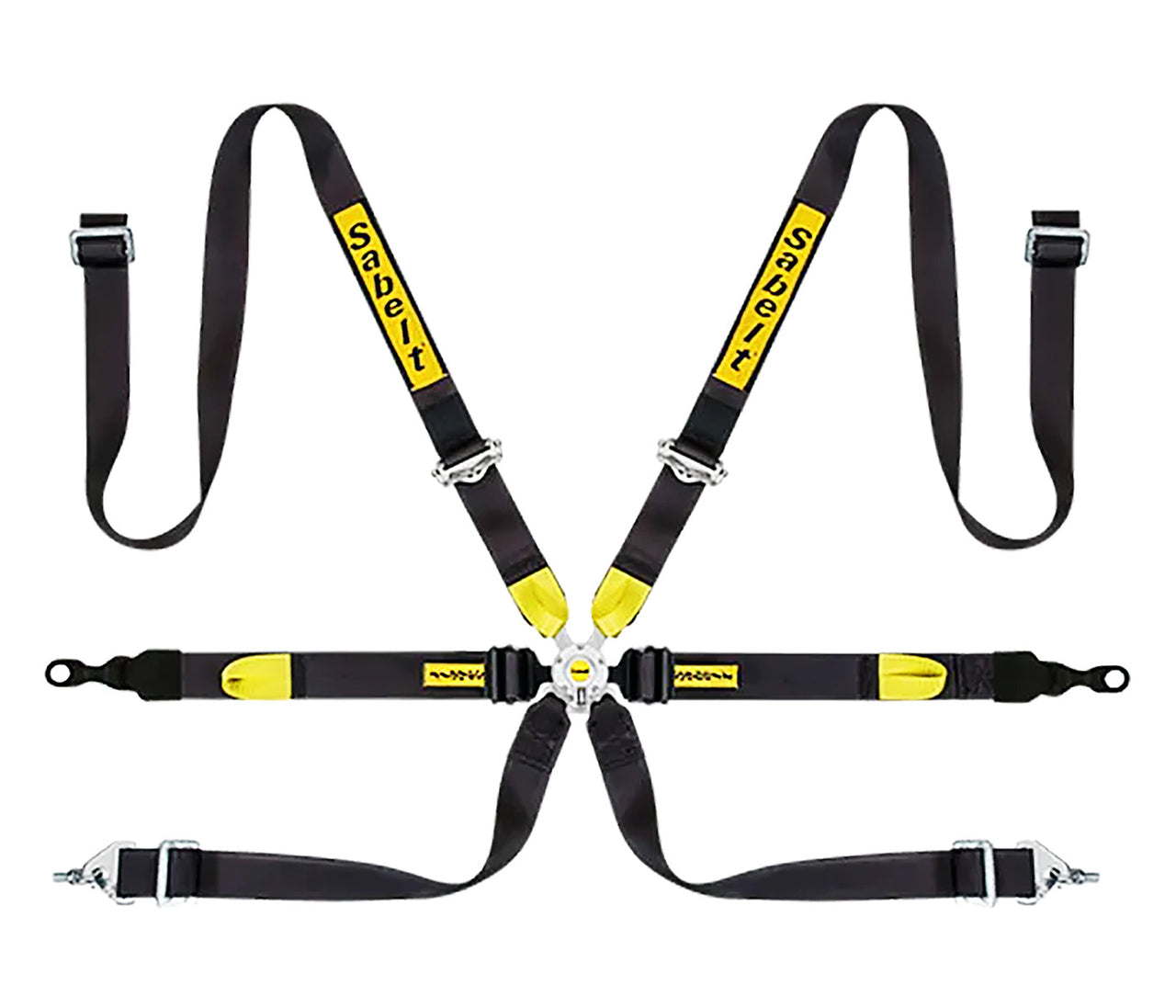 Sabelt Enduro Silver Series Porsche GT2/GT3/GT4 6 Point Racing Harness