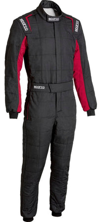 Thumbnail for SPARCO CONQUEST 3.0 RACE SUIT BLACK / RED FRONT IMAGE