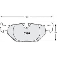 Thumbnail for PFC Brake Pads 0396.XX.17.44