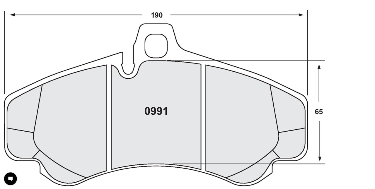 PFC Brake Pads 991.08.17.44 Front