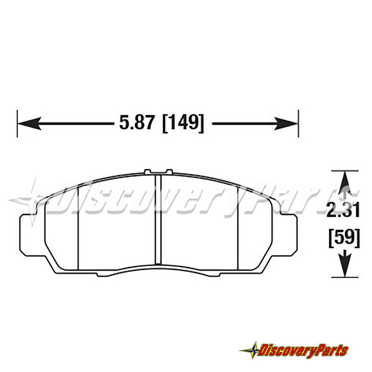 Carbotech CT787 Brake Pads - Honda & Acura Front