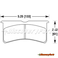 Thumbnail for Carbotech Superlite Bridgebolt Caliper Brake Pads 7420