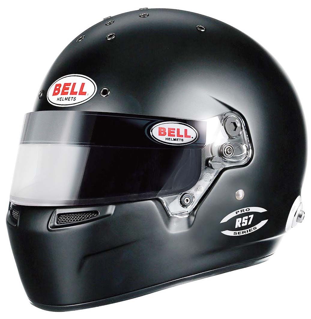 Bell RS7 Pro Helmet SA2020 matte Black Front View Image
