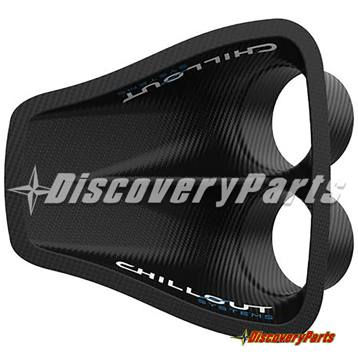ChillOut Systems 4" Carbon Fiber NACA Duct (Dual)