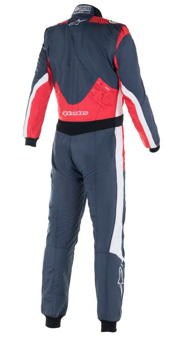 ALPINESTARS GP PRO COMP V2 ASPHALT / RED BACK IMAGE