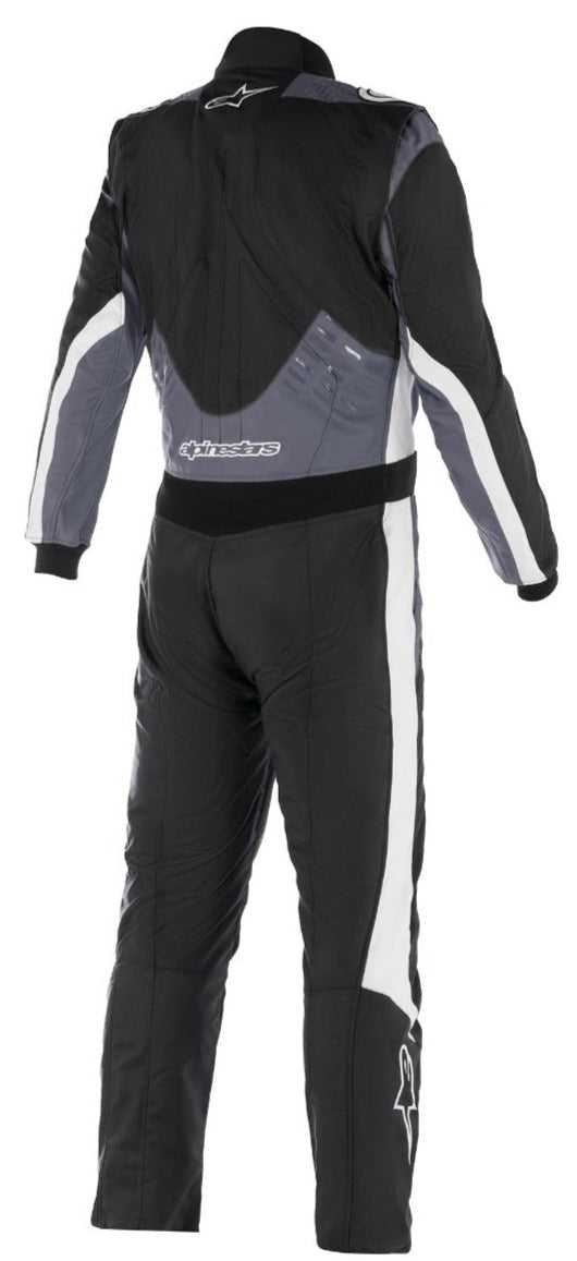 ALPINESTARS GP PRO COMP RACE SUIT BLACK / GREY BACK IMAGE