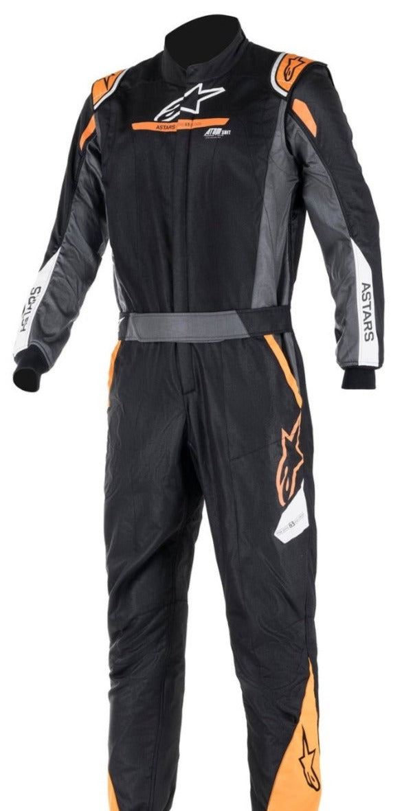 Alpinestars Atom Graphic Driver Race Suit (Bootcut Leg Bottom) Front Image
