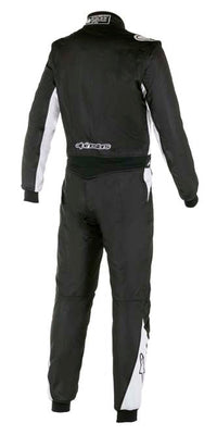 Thumbnail for ALPINESTARS ATOM FIRE SUIT BLACK / WHITE BACK IMAGE
