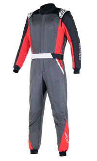 Thumbnail for ALPINESTARS ATOM FIRE SUIT ASPHALT / RED FRONT IMAGE