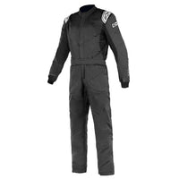 Thumbnail for ALPINESTARS KNOXVILLE V2 RACE SUIT BLACK / WHITE FRONT IMAGE