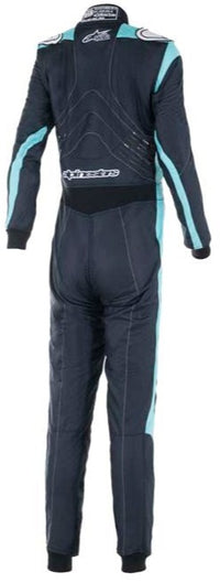 Thumbnail for Alpinestars Stella Gp Pro Comp V2 Women's Race Suit black / turquoise Back Image
