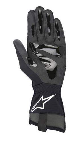 Alpinestars Tech1-KX V3 Kart Racing Glove Black / White Palm 1-KX Alpinestars Kart Race Glove V3