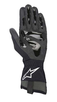 Thumbnail for Alpinestars Tech1-KX V3 Kart Racing Glove Black / White Palm 1-KX Alpinestars Kart Race Glove V3