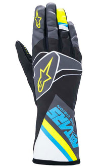 Thumbnail for Alpinestars Tech-1 K Race v2 Graphic Karting Gloves Alpinestars Kart Race Glove Black / Blue