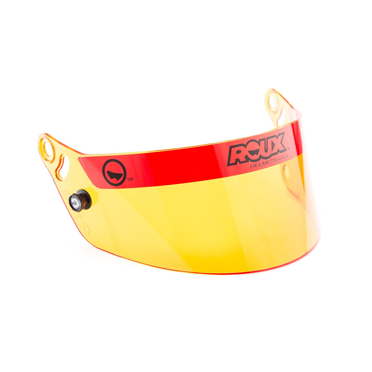 Roux Amber-Yellow Shield, Fits Roux R-1 Helmets