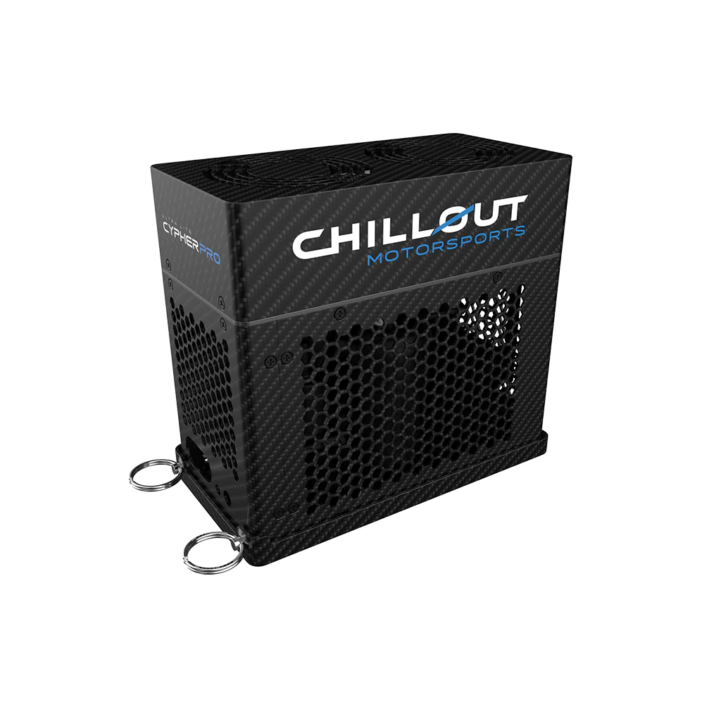 Image of Chillout Cypher Pro Ultra-Lite Carbon Fiber Micro Cooler with mounting plate
