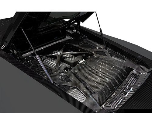 C3 Carbon Lamborghini Huracan LP610 Carbon Fiber Complete Engine Bay