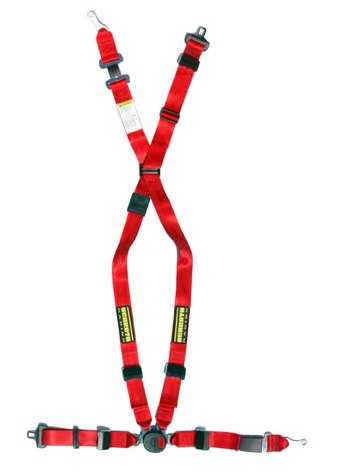 Schroth Quick-Fit Pro 4 Point Harness red