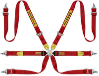 Thumbnail for Sabelt Silver Series Enduro 6 Point Racing Harness Red