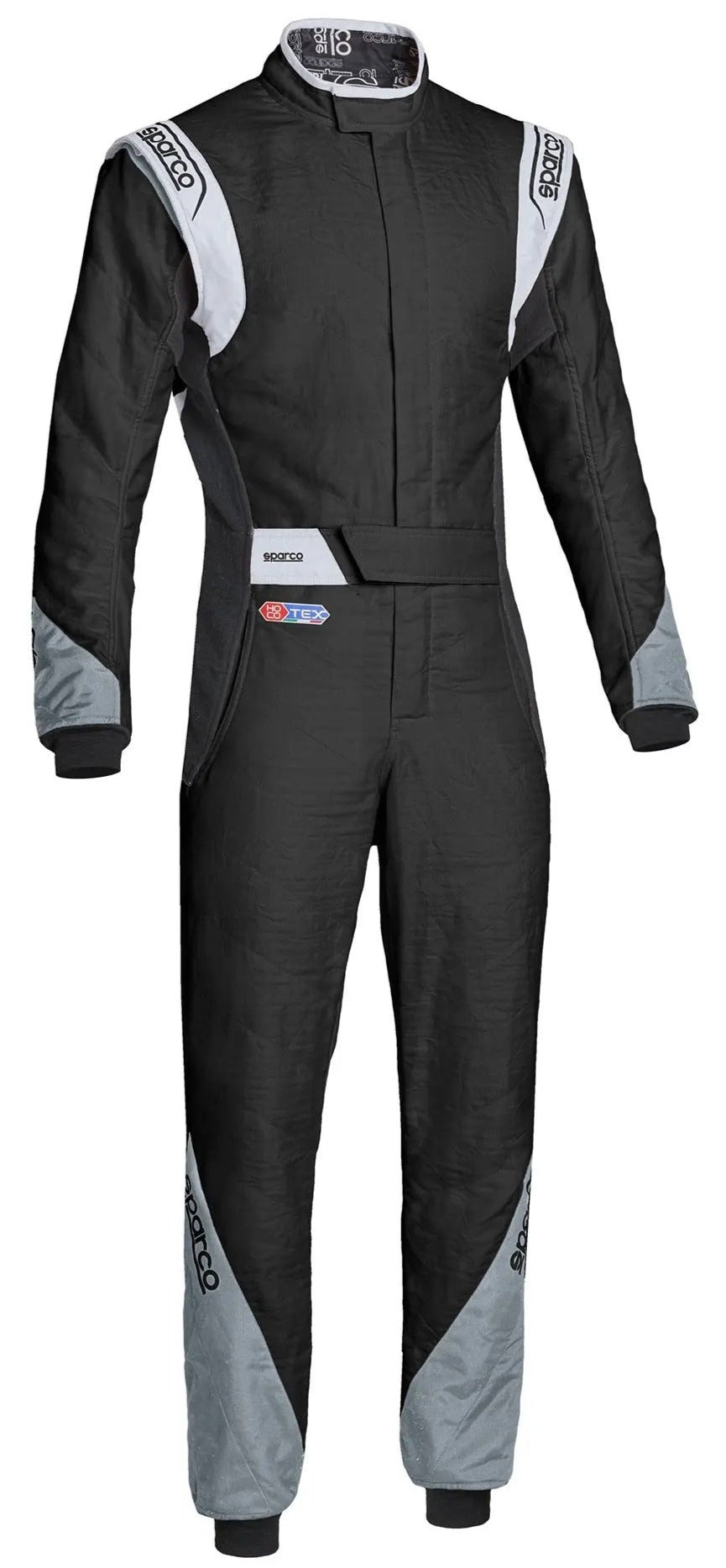 SPARCO EAGLE RS 8.2 RACE SUIT CLAERANCE BLACK / GRAY FRONT IMAGE