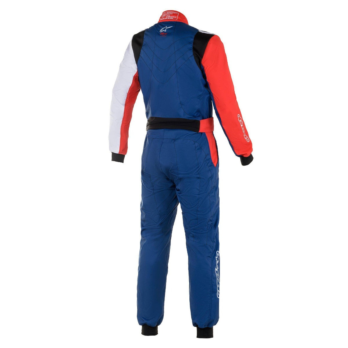 Alpinestars KMX-9 v2 Graphic 2 Kart Racing Suit BLUE/RED BACK IMAGE
