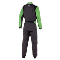 Thumbnail for Alpinestars KMX-9 v2 Graphic 1 Kart Racing Suit BLACK / GREEN BACK IMAGE