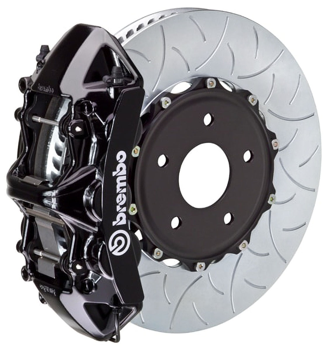 Brembo Brakes Front 380x34 Iron Rotors + Six Piston GT-M Calipers