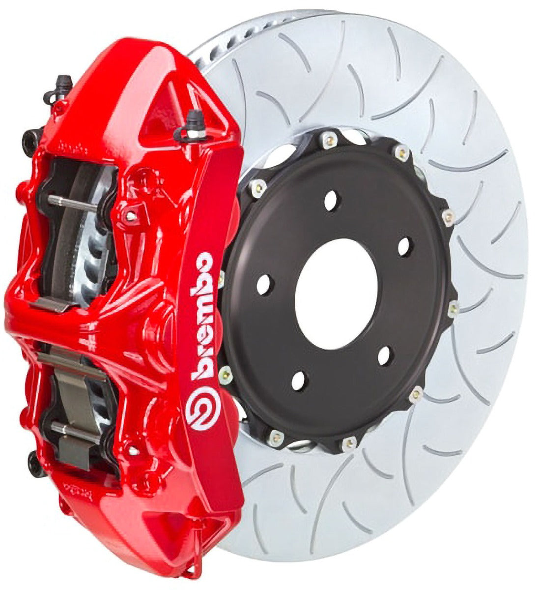 Brembo Brakes Front 380x34 Iron Rotors + Six Piston GT-M Calipers