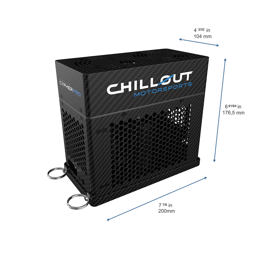 Image of Chillout Cypher Pro Ultra-Lite Carbon Fiber Micro Cooler size