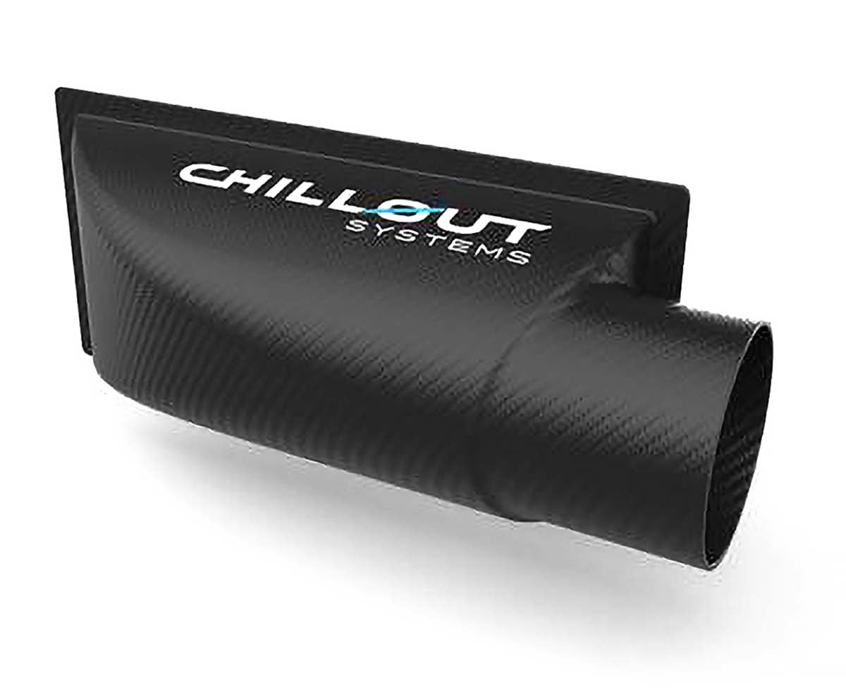 Chillout Systems 3" Carbon Fiber 90º Air Plenum