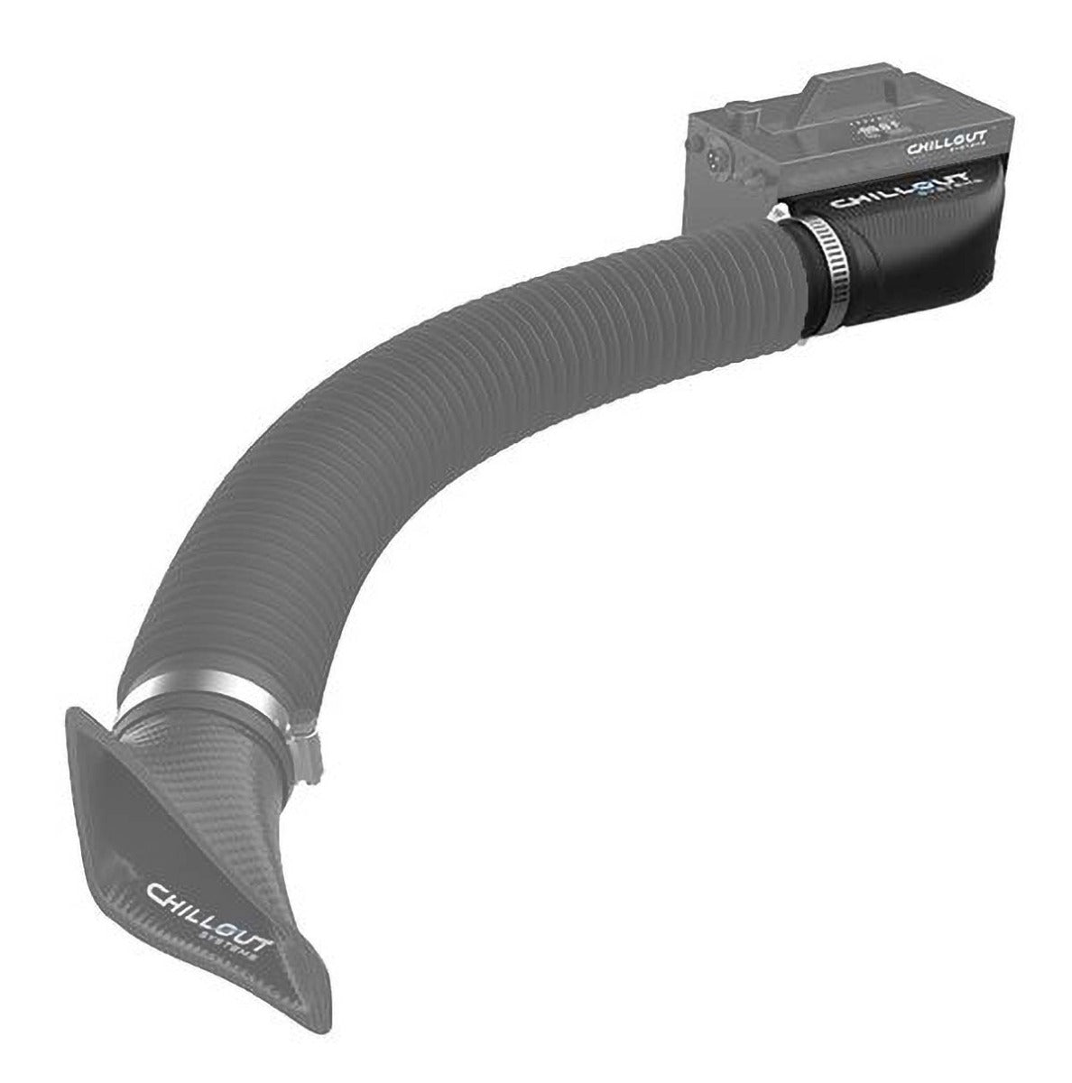 Chillout Systems 3" Carbon Fiber 90º Air Plenum