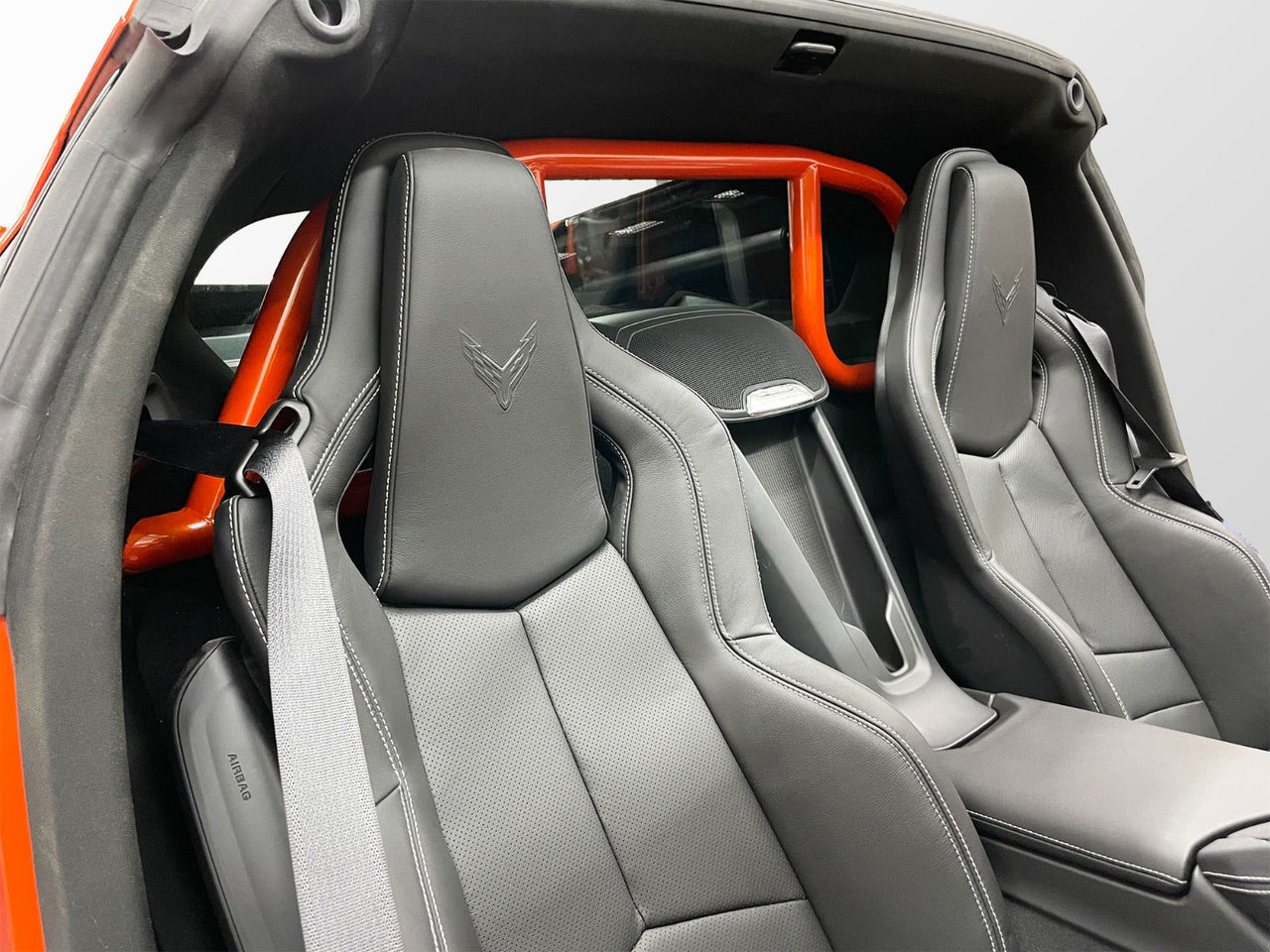 Designed specifically for the C8 Corvette, this harness bar provides a secure mounting point for racing harnesses, allowing drivers and passengers to stay securely strapped in during high-performance driving