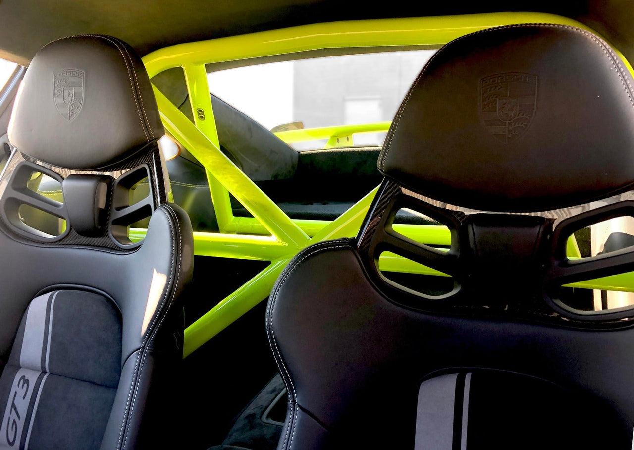CMS Performance roll bar for Porsche GT3 Python Green safety cage low price