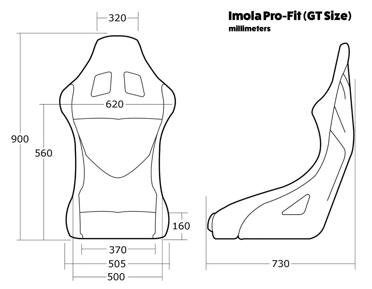 Cobra Imola Pro Fit Seat Dimensions Lowest price