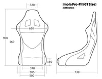 Thumbnail for Cobra Imola Pro Fit Seat Dimensions Lowest price