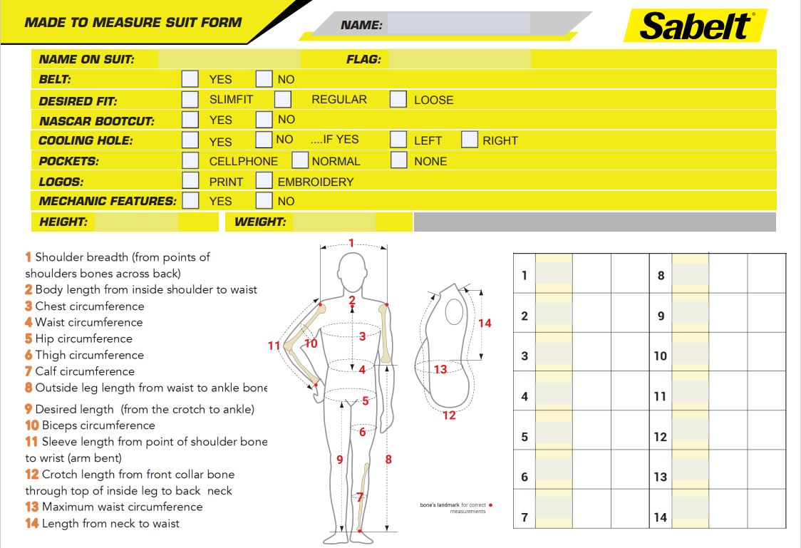 Sabelt TS-10 Race Suit Custom Design affordable best deal and lowest price after discount measurement guide