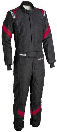 Thumbnail for SPARCO EAGLE LT RACE SUIT BLACK / RED FRONT IMAGE