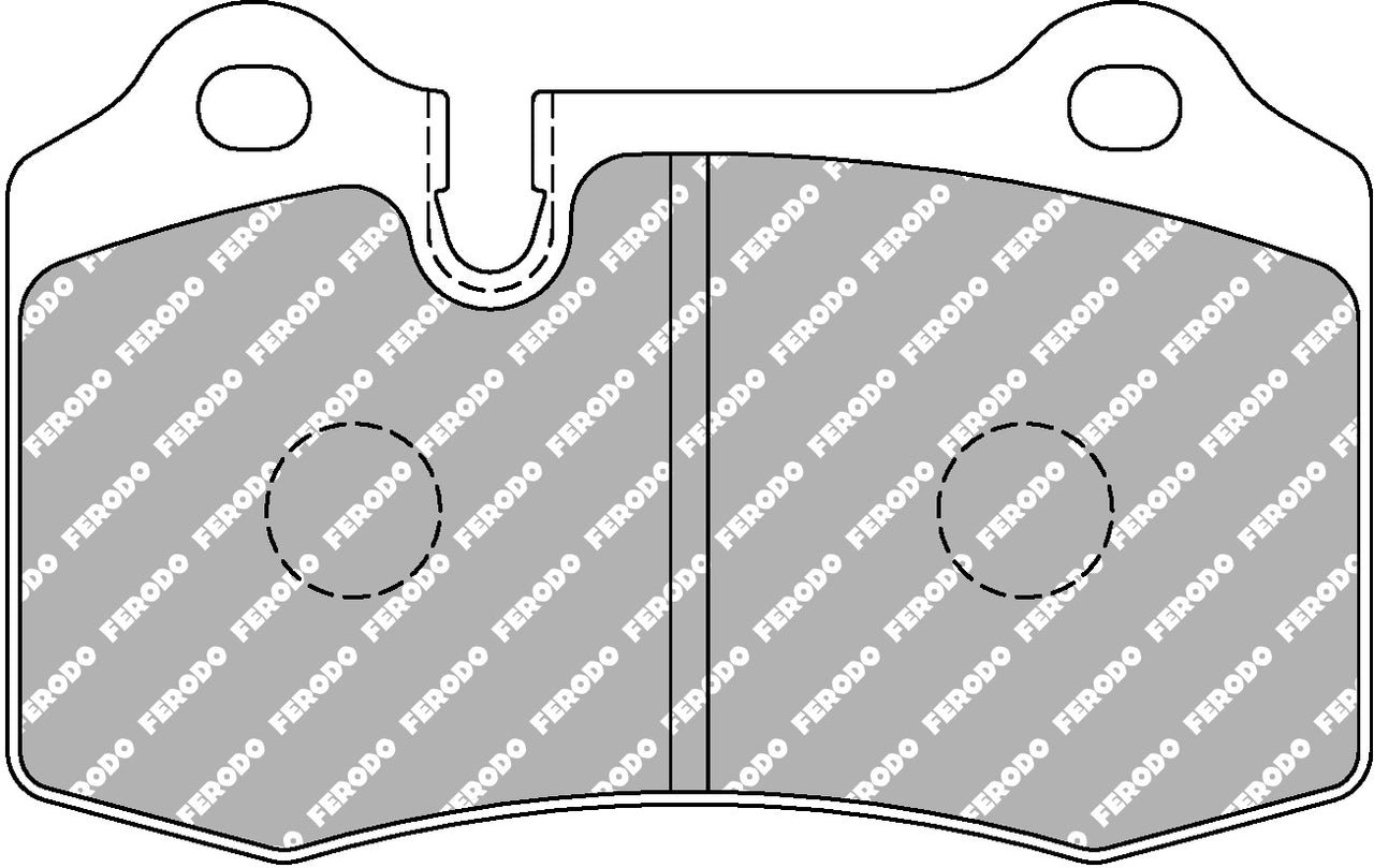 Image of Ferodo FCP1348W DS1.11 Camaro Z28, ZL1 & 1LE Rear Brake Pads