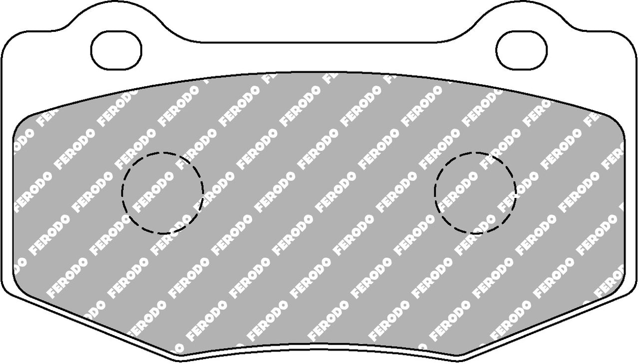 Image of Ferodo FCP3137Z DSUNO Ford GT350 and Corvette C7 Z06 Rear Brake Pads