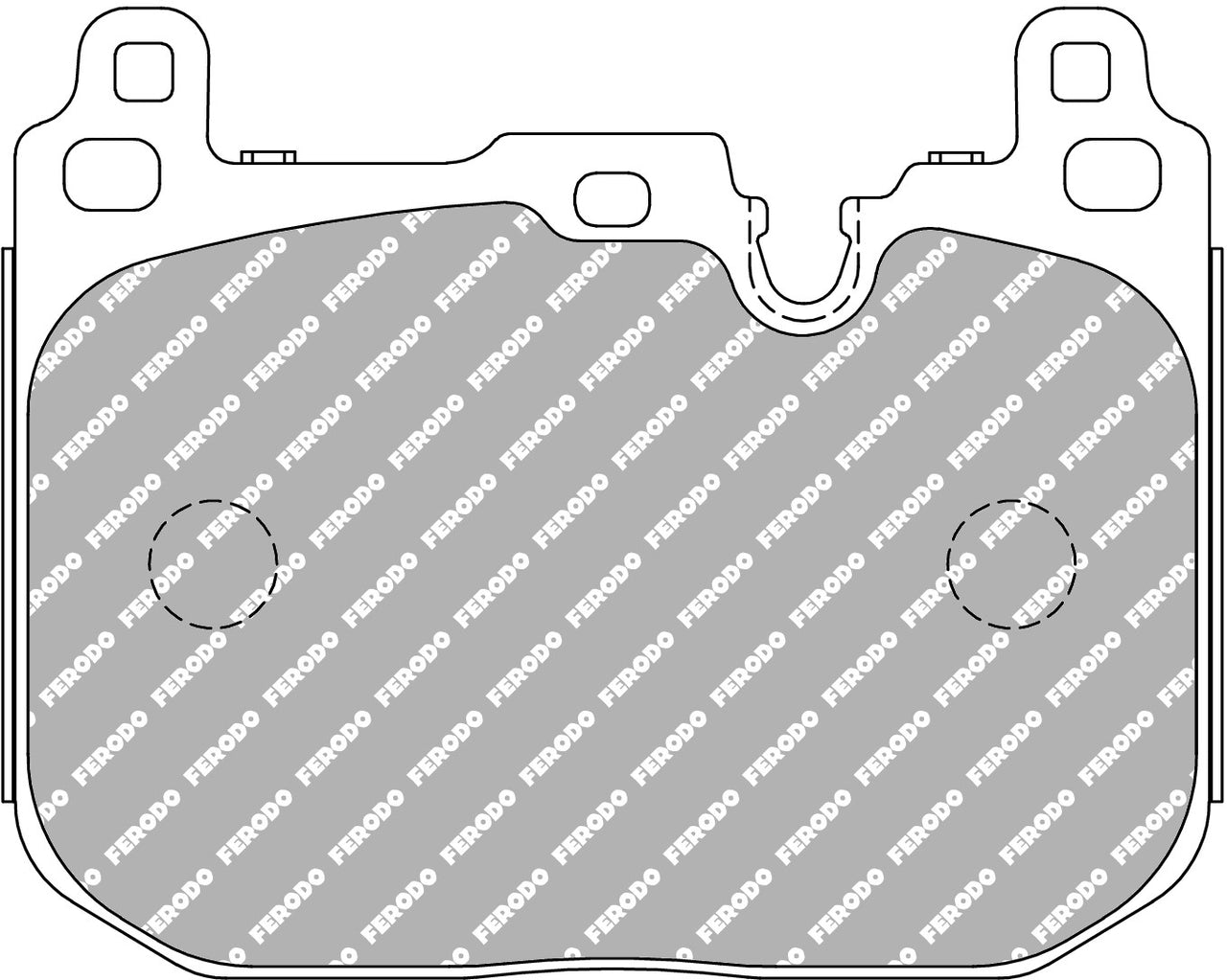 Image of Ferodo FCP4611W DS1.11 BMW M235i, M3 F80, M4 F82 Front Brake Pads