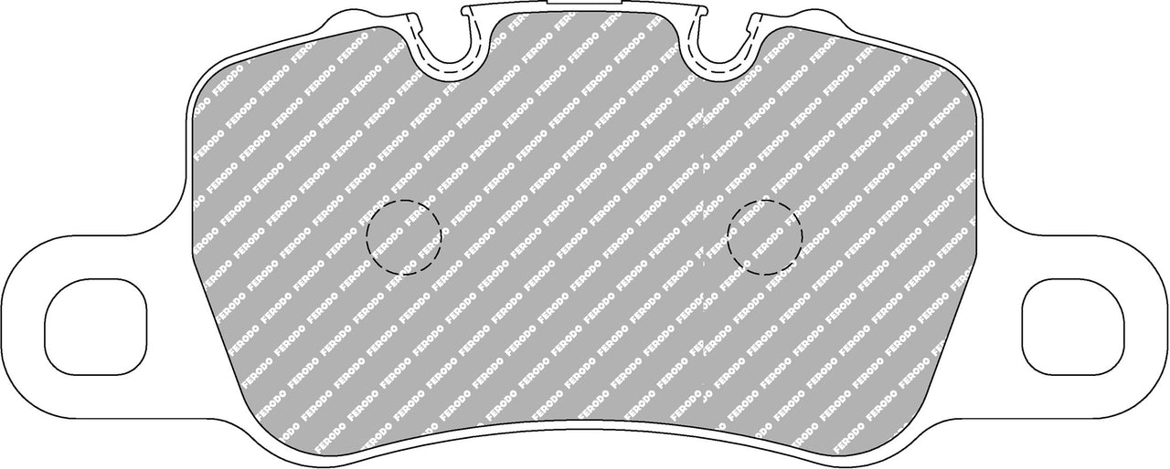 Image of Ferodo FCP4665Z DSUNO Porsche 991 GT3, Turbo & 981 GT4 Rear Brake Pads