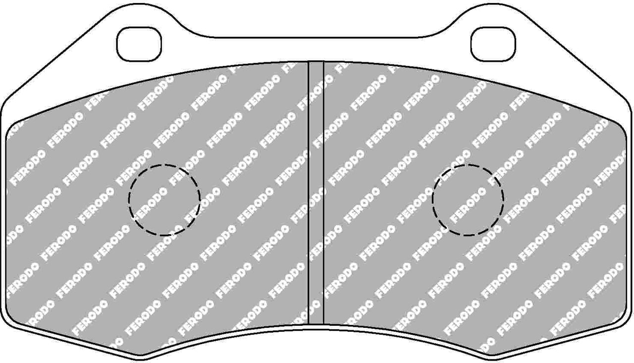 Image of Ferodo FCP4821H DS2500 MX-5 (ND) w/ Brembo Front Brake Pads